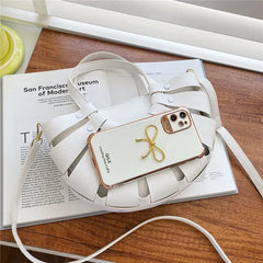 Shoulder Bags Women Hollow Out Cross Body Half Moon Bag Retro PU Leather Handle