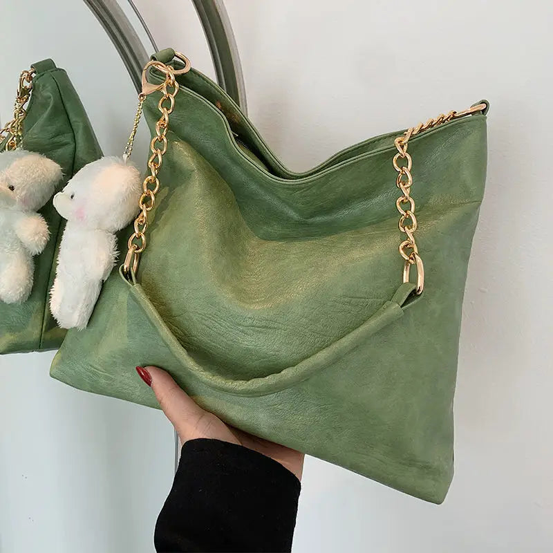Shoulder Bags Women Large Capacity Zipper Handbags High Ins OL