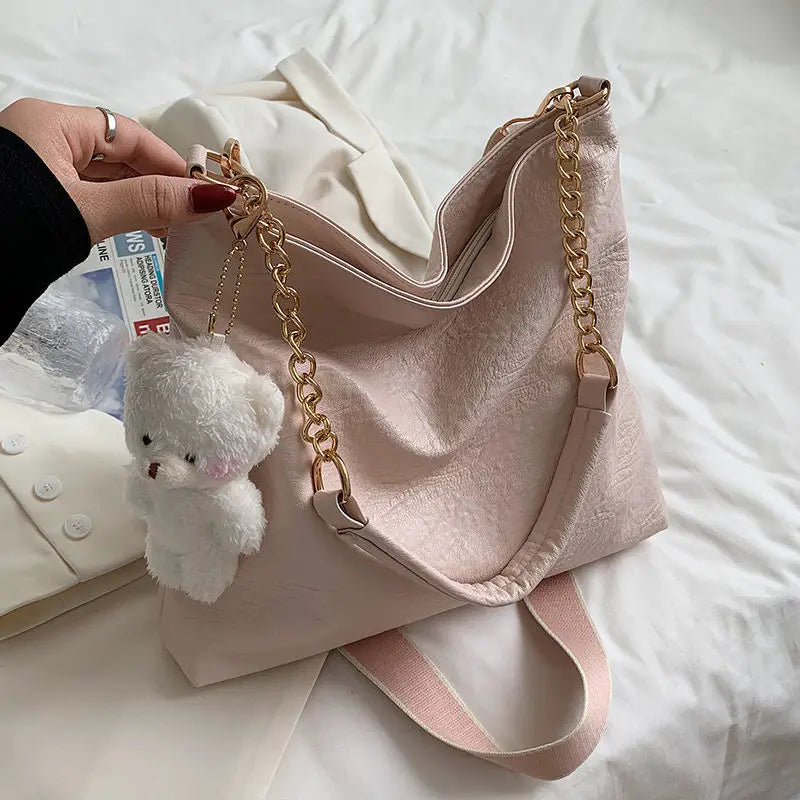 Shoulder Bags Women Large Capacity Zipper Handbags High Ins OL