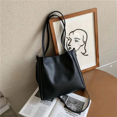 Large Capacity Shoulder Bag Crossbody Tote for College Students