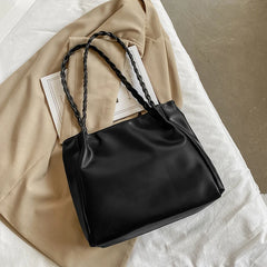 Yellow Shoulder Bag Women Large Zipper Totes Casual Handbags
