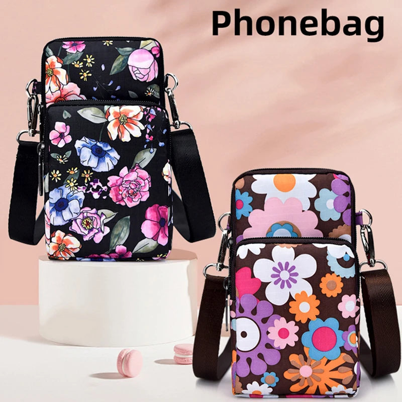 Shoulder Bags Women Mobile Phone Bags Handbags Mini Female Messenger Purse Lady