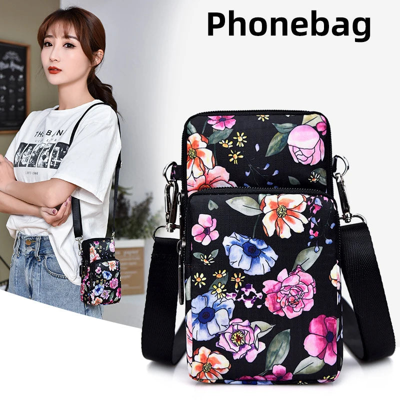 Shoulder Bags Women Mobile Phone Bags Handbags Mini Female Messenger Purse Lady