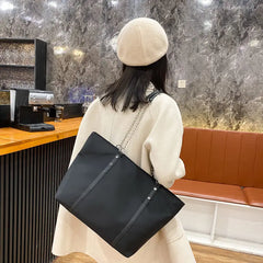 Shoulder Bags Women Nylon Casual Tote Zipper Large Capacity Ladies
