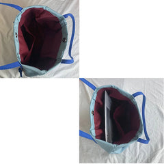 Nylon Waterproof Shoulder Bag Large Capacity Tote Handbag