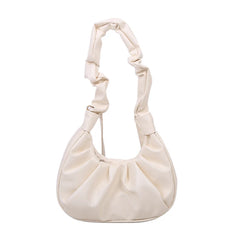 Shoulder Bags Women Pu Solid Hobos Large Capacity Vintage Office Ladies Underarm