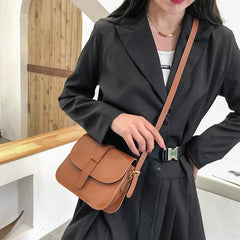 Shoulder Bags Women Retro Square Underarm Bag High Street