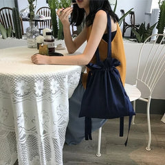 Shoulder Bags Women Satin Ladies Cross-body Totes Bag Big Capacity Shopping