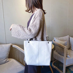 Shoulder Bags Women Soft PU Leather Casual Totes Big Capacity Cross-body
