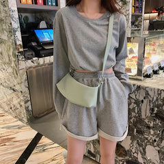 Women Soft PU Leather Shoulder Bag Zipper Underarm OL Handbag