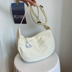 Shoulder Bags Women Solid Harajuku All-match Multifunction Handbags