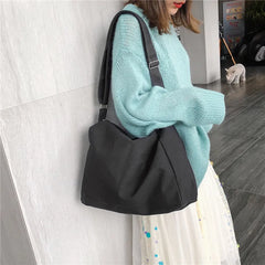 Solid Harajuku Shoulder Bag for Women Teens Purse