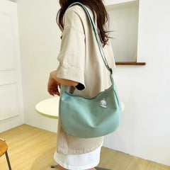 Shoulder Bags Women Solid Harajuku All-match Multifunction Handbags