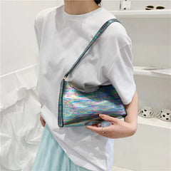 Fashionable Zipper Shoulder Bag for Women