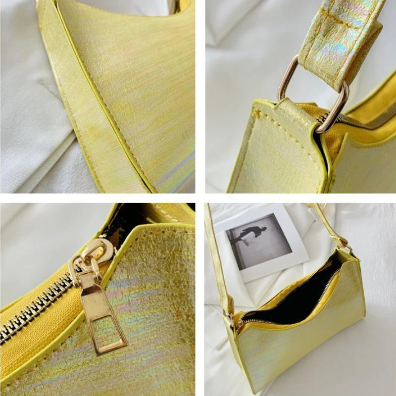 Fashionable Zipper Shoulder Bag for Women