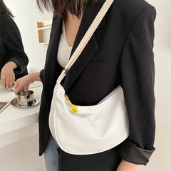 Nylon Zipper Shoulder Bags Women Hobos High Street Shopping Kpop