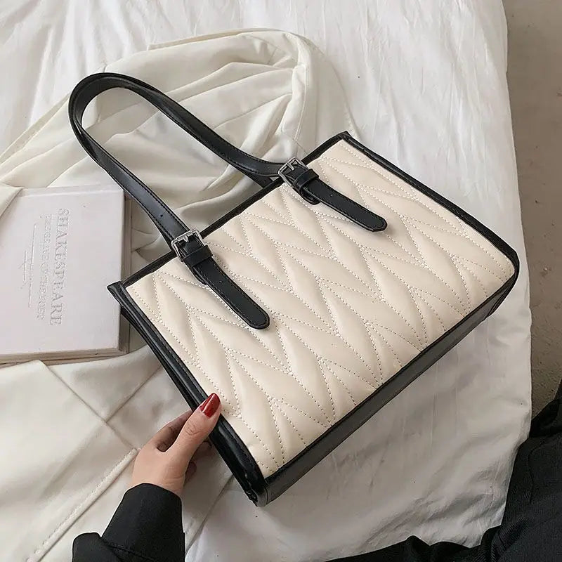Shoulder Bags for Women Handbag Pu Leather Female Shopper Bag Bolsas Diamond