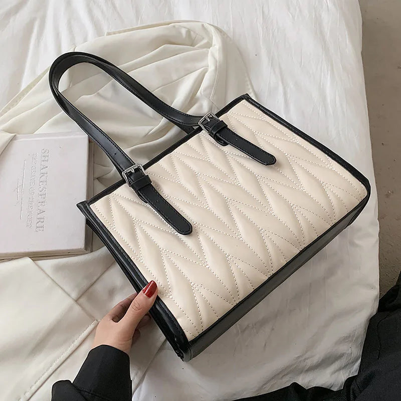 Shoulder Bags for Women Handbag Pu Leather Female Shopper Bag Bolsas Diamond