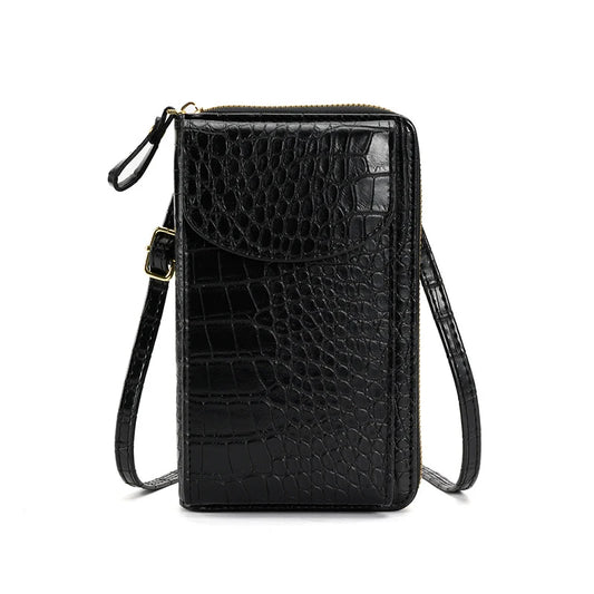 Women's Shoulder Bag Double-layer Crossbody Wallet