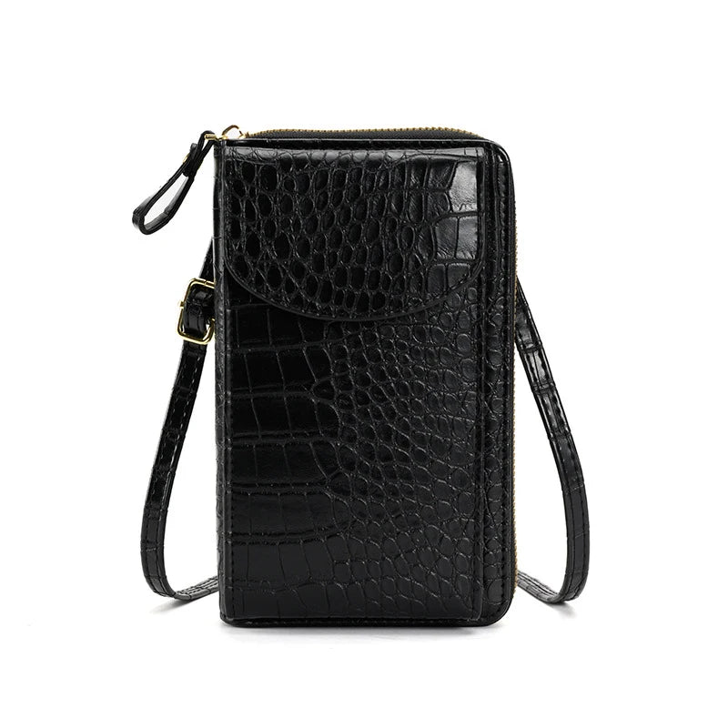 Women's Shoulder Bag Double-layer Crossbody Wallet
