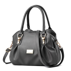 Women's PU Leather Shoulder Bag Tote Crossbody Handbag