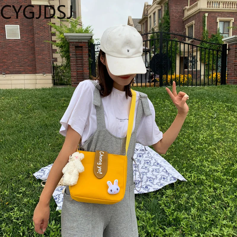 Small Shoulder Bag for Women Crossbody Square Office