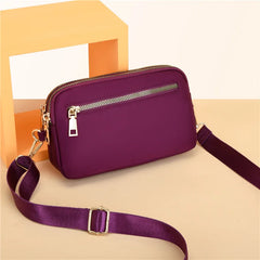 Small Crossbody Messenger Bag Phone Purse Waterproof Nylon Handbag