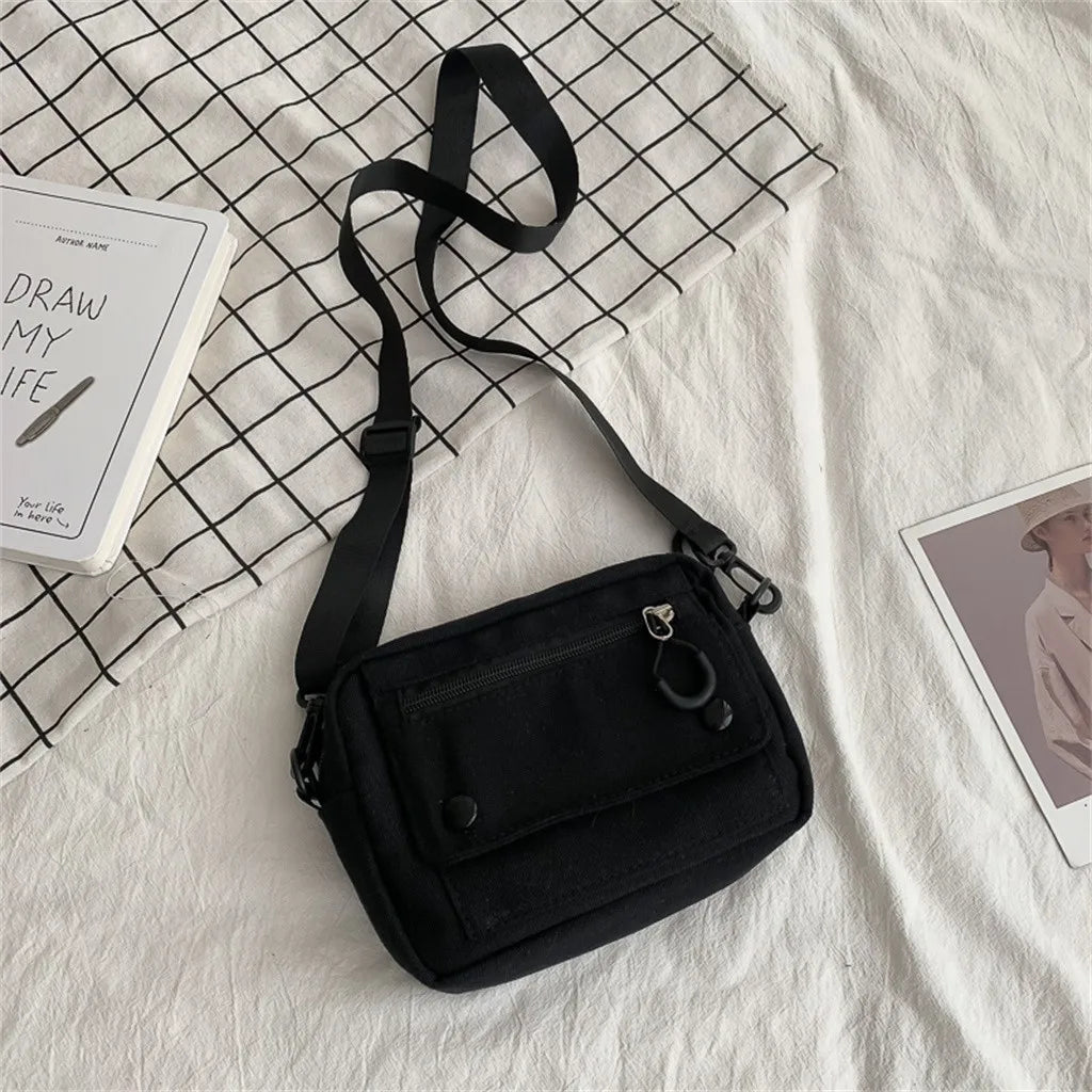 Canvas Shoulder Bag Casual Outdoor Tote for Women
