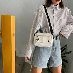 Canvas Shoulder Bag Casual Outdoor Tote for Women