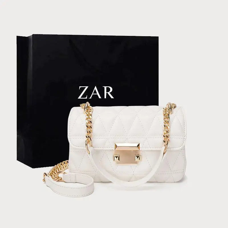 Shoulder Chains Bags Women Handbags Quilted Leather Crossbody Bag