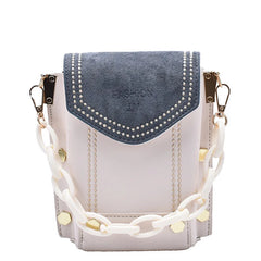 Shoulder Crossbody Bag for Women 2021New Contrast Mobile Phone Bag Messenger Bag