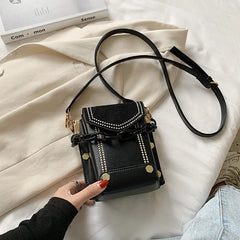 Shoulder Crossbody Bag for Women 2021New Contrast Mobile Phone Bag Messenger Bag