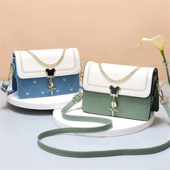Shoulder Crossbody Bags for Women Handbag Female Messenger Bag Clutches Purse Pu