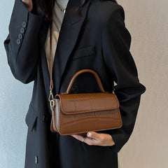 Fashionable Small Square Shoulder Bag for Women Work