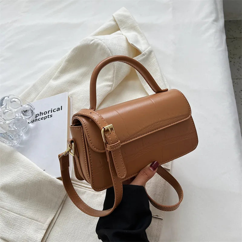 Fashionable Small Square Bag Tote for Women Work Handbag for Women Office