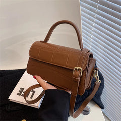 Fashionable Small Square Shoulder Bag for Women Work