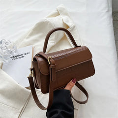 Fashionable Small Square Shoulder Bag for Women Work