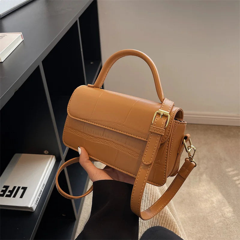 Fashionable Small Square Shoulder Bag for Women Work