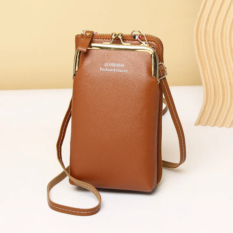 Shoulder Messenger Bag Crossbody Phone Bag Women Wallets Mini Clutch Bolsas