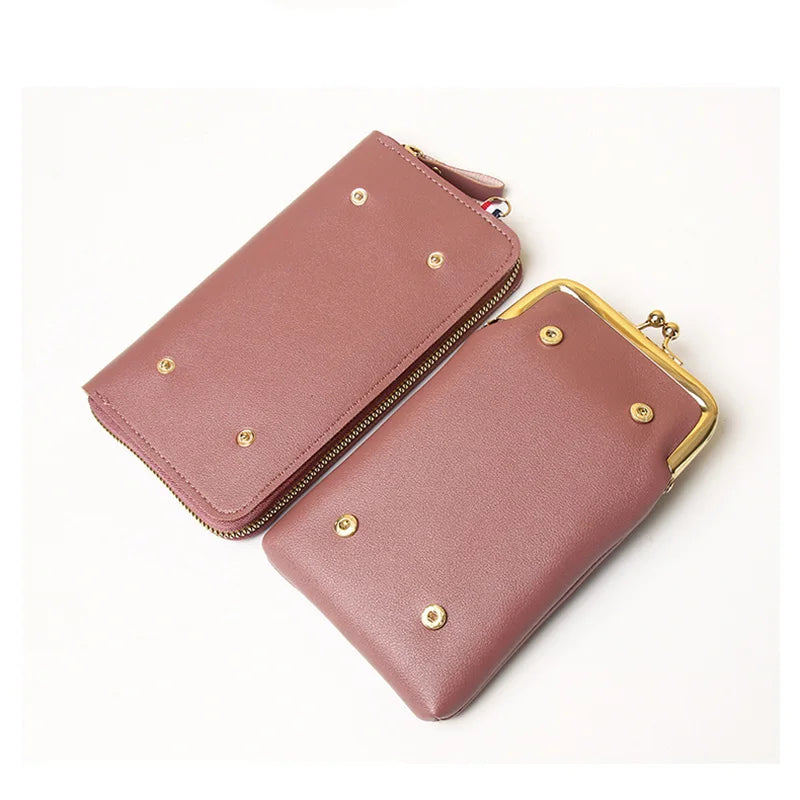 Shoulder Messenger Bag Crossbody Phone Bag Women Wallets Mini Clutch Bolsas
