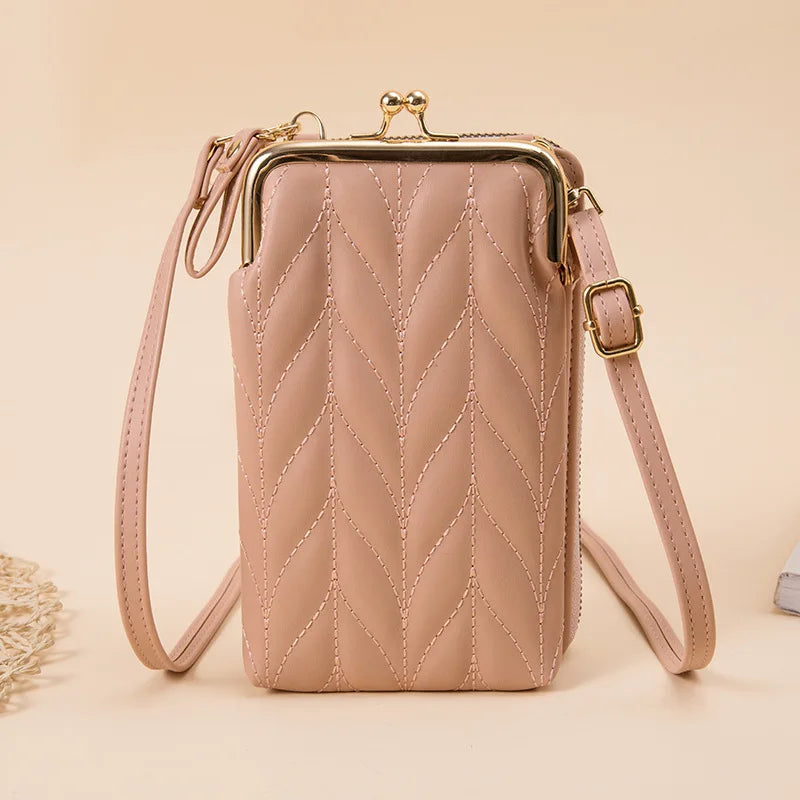 Shoulder Messenger Bag Crossbody Bags Phone Bag Mini PU Leather