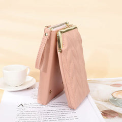 Mini PU Leather Clutch Ladies Purse Handbag