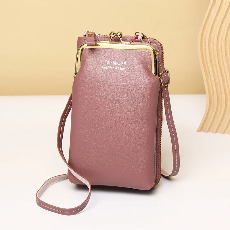Shoulder Messenger Bag Crossbody Phone Bag Women Wallets Mini Clutch Bolsas