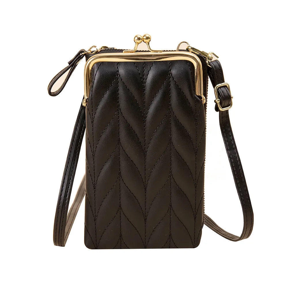 Shoulder Messenger Bag Crossbody Bags Phone Bag Mini PU Leather
