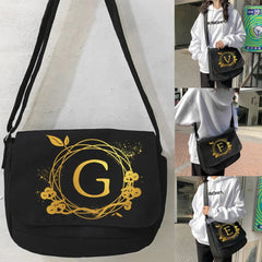 Harajuku Canvas Crossbody Bag Japanese Diagonal Pouch Women