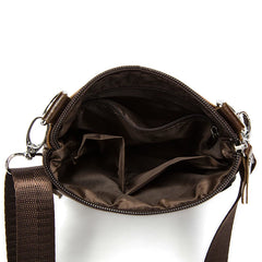 Leather Shoulder Messenger Bag Briefcase for Office Work