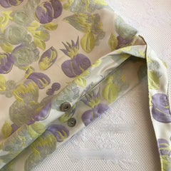 Grape Pattern Shopping Bag for Women, Sweet Underarm Shoulder Bag
