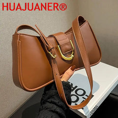 Winter Small PU Leather Crossbody Bag Handbags and Purse Shoulder Side Bag