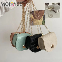 Shoulder Underarm Bags PU Leather Embossing Casual Handbags