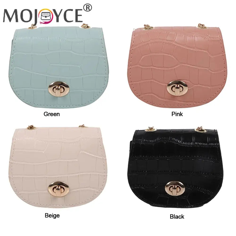 Shoulder Underarm Bags PU Leather Embossing Casual Handbags
